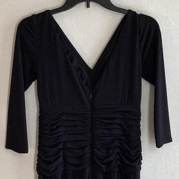 Tadashi Shoji Designer gown, black, XS - Picture 5 of 9